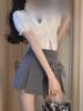2024 Spring Sexy A-Line Slit Mini Skirt - Pure Desire Style