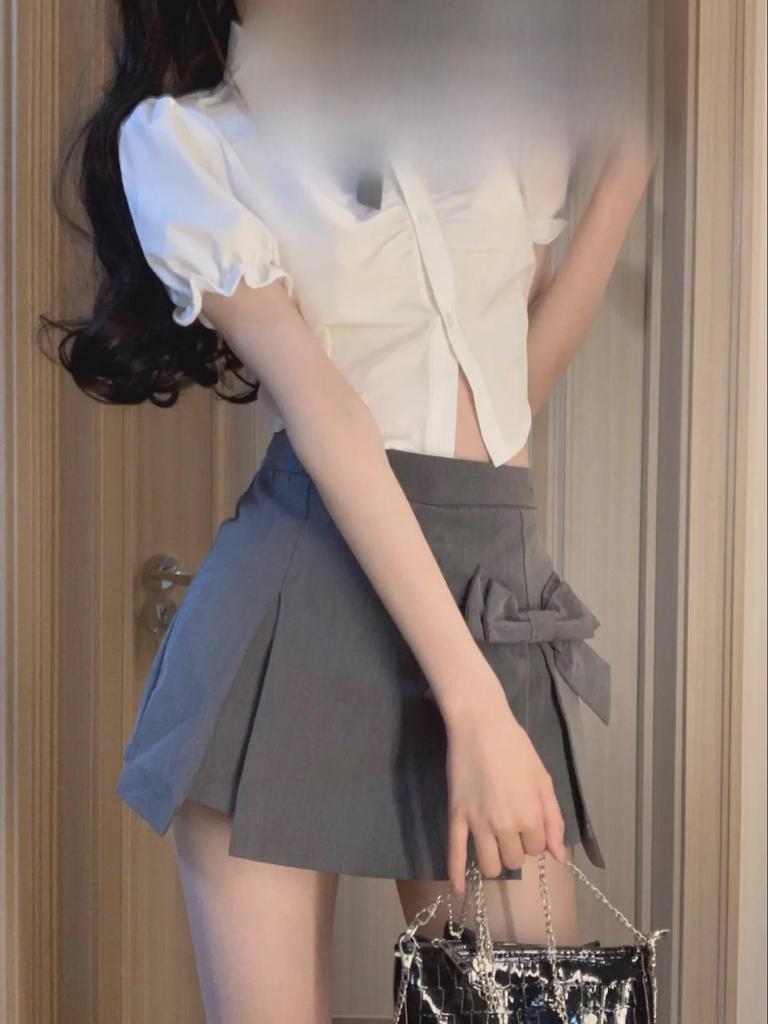 2024 Spring Sexy A-Line Slit Mini Skirt - Pure Desire Style