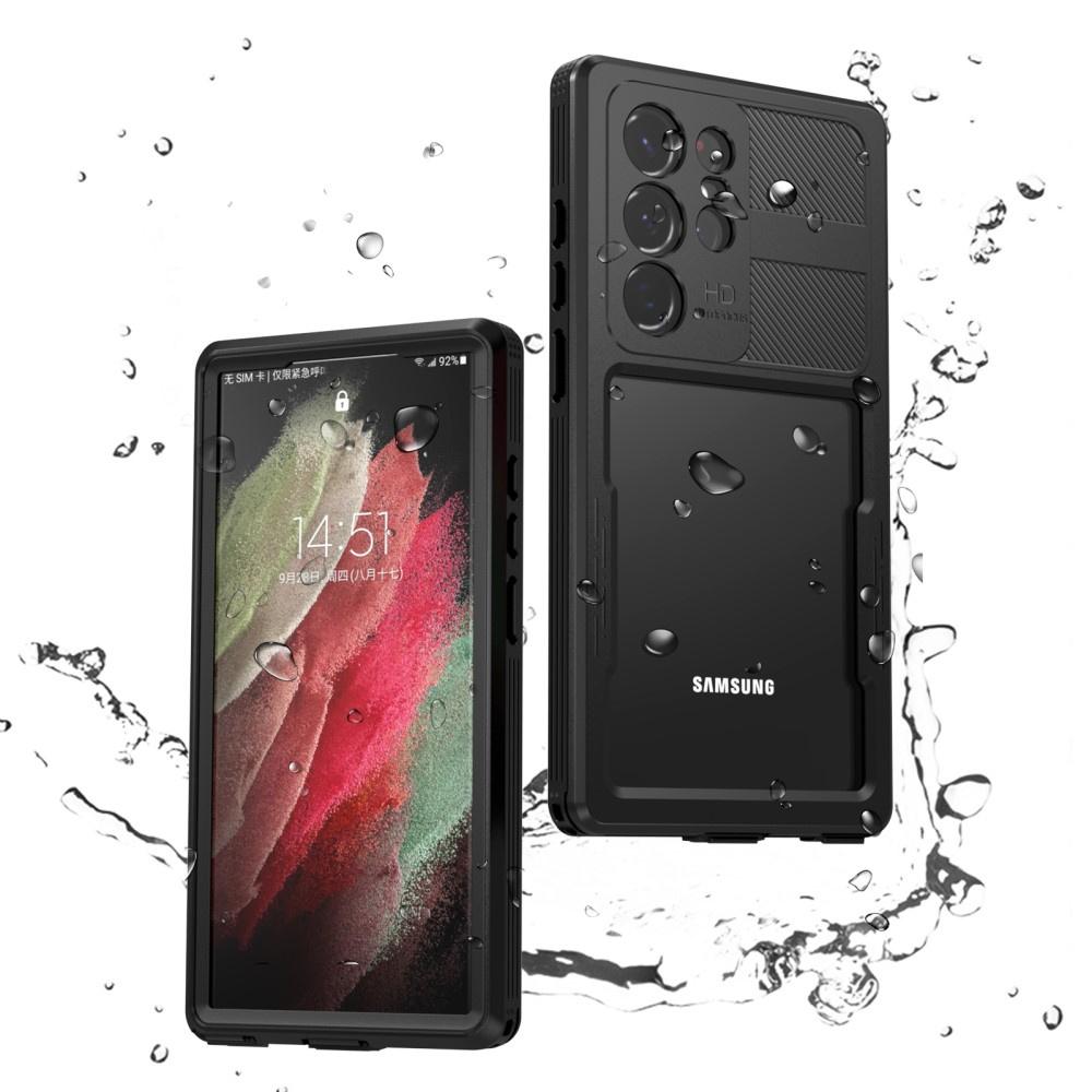 IP68 Waterproof Case for Samsung Galaxy S23 Ultra, Black