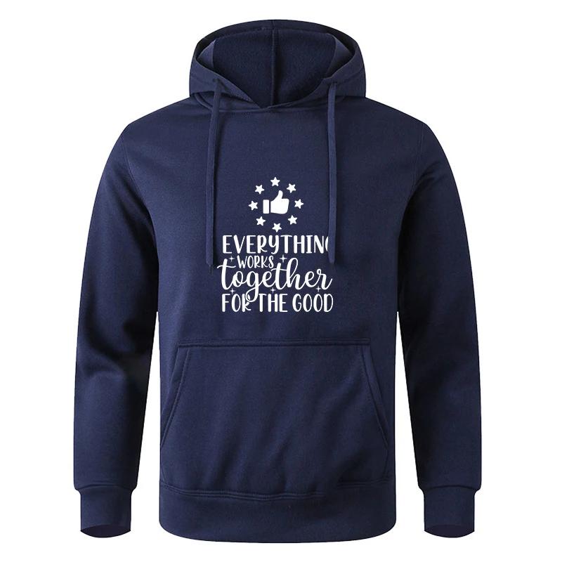 Black Gray Teens Printed Long Sleeve Autumn Hooded Sweatshirt Sportswear Hoodie