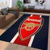 Arsenal Logo Designed floor mat, suitable as a non-slip mat for the living room or bedroom sofa