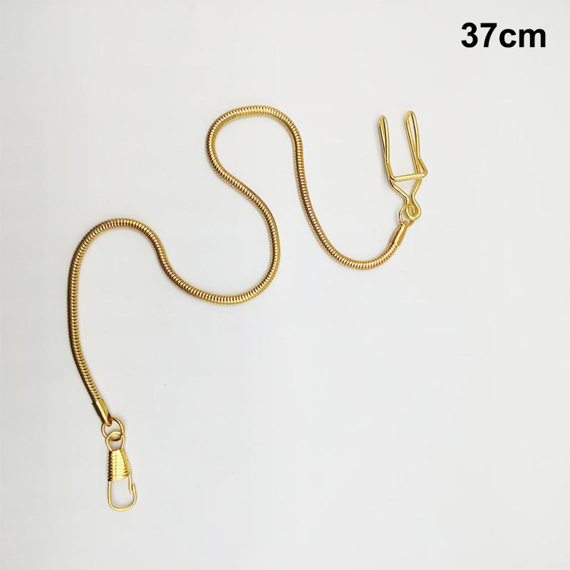

[HF]#1Pc Fashion Iron Mechanical Pocket Watch Chain 37CM Fob Chain For Men Or Women Jewelry Accessories Pocket Watch Chain