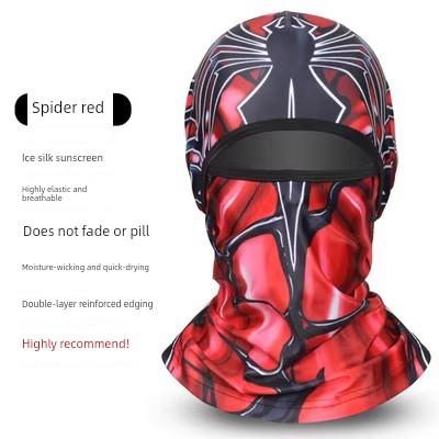 Sun Protection Mask for Men, Ice Silk Headscarf, Cycling Neck Gaiter, Neck Protector, Summer Fishing Full-Face Cover, Face Mask