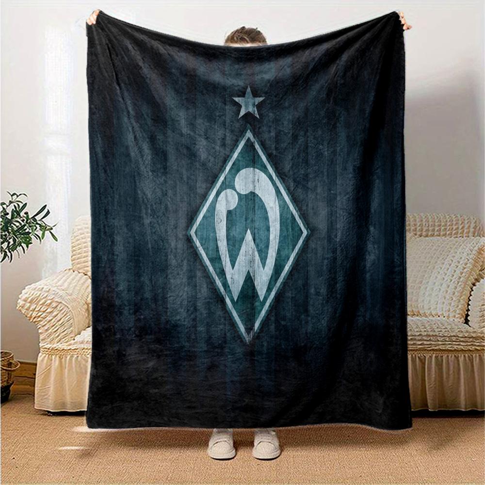 SV Werder Bremen Flannel Blanket, High quality Comfortable for All Seasons, Home Decor, Warmth and Comfort