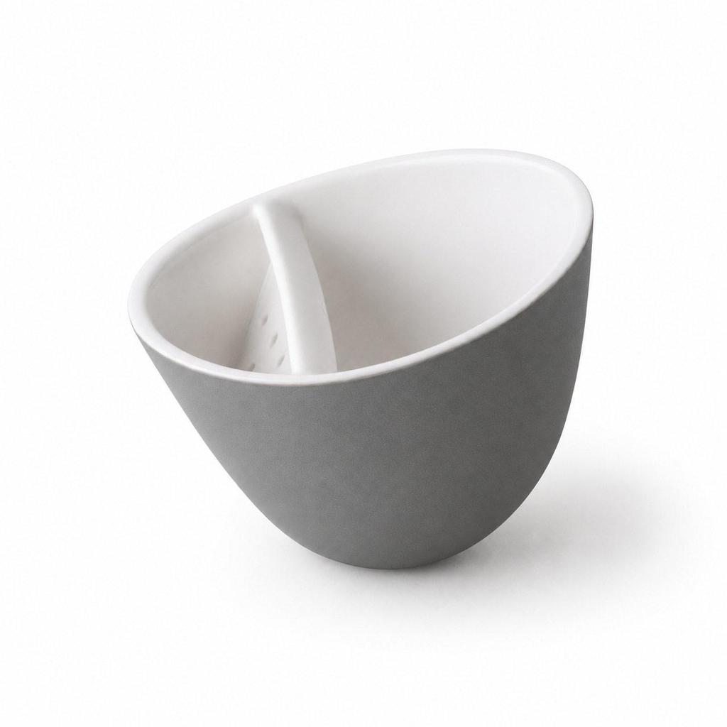 300ml Ceramic Tea Infuser Shaker Cup with Filter - Creative Design for Home or Office