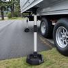 RV Leveling Pads 5000 lbs 4 Pcs Rubber Trailer Jack Pads 5.5" Square Feet