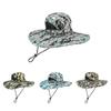 Summer Army Fan Camouflage Fishing Hat Outdoor Sun Protection Sun Protection Mountaineering Hat Big Brim UV Fisherman's Hat
