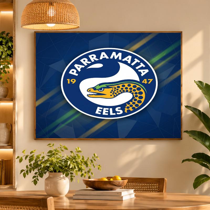 5D Diamond Painting Parramatta Eels DIY Full Drill Diamond Art Kit Home Decoration