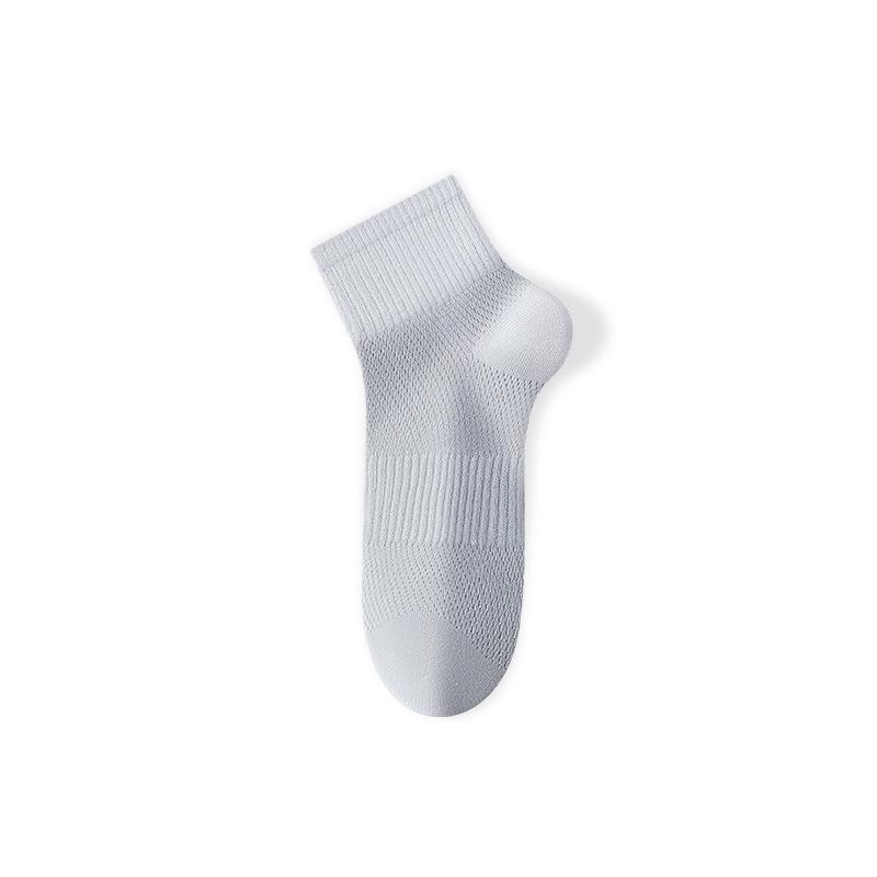 Female Summer Mesh Thin Pure Cotton Bacteriostatic Breathable Tube Socks