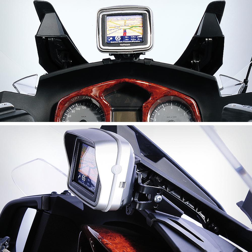 New For BMW R 1200 RT R1200RT Below 2009 Navigation Bracket Motorcycle GPS Navigator USB Charging Phone Holder