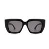 Bottega Veneta Black Acetate Sunglasses Women sunglasses BV1030S001
