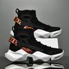 New High-Top Men Sneakers Fashion Damping Tennis Shoes Breathable Brand Men'S Running Shoes Light Hick-Soled Men'S Shoes