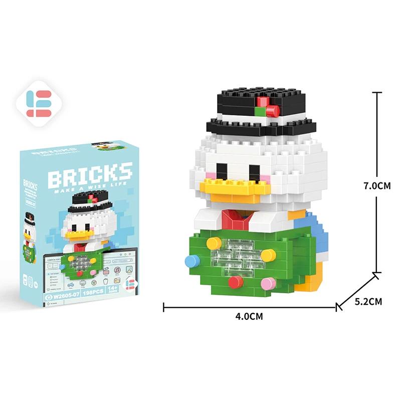 Stitch Building Blocks Anime Kawaii Cartoon mini Action Children's Figures Blocks Bricks Assemble DIY Toys Gift for Kids