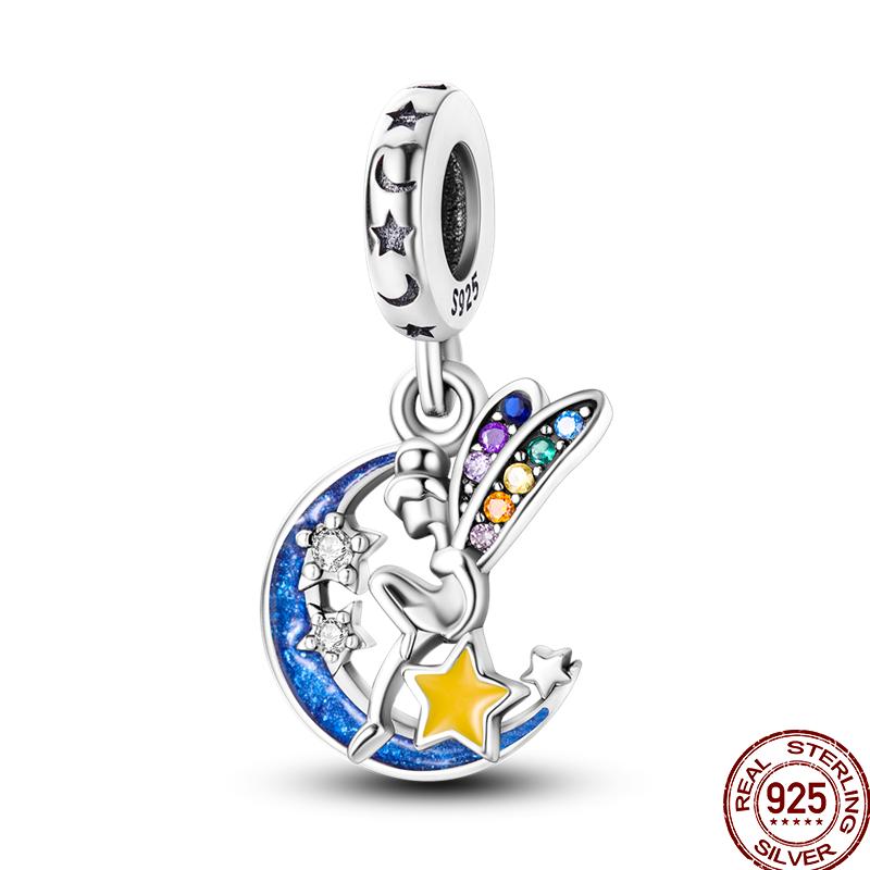 100% Copper Cute Pet Animal Owl Cute Puppy Pink Kitten Charm Beads Suitable For 3Mm Original Bracelet Diy