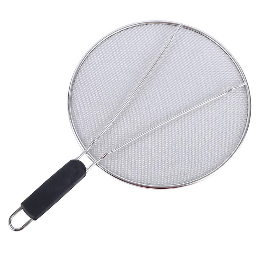 Oil Splash Protection Grease Splatter Screen Fine Mesh Oil Splash Guard  Cooking Pots