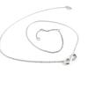 Les Trésors De Lily [L2034] - 'Infinity' Silver Necklace