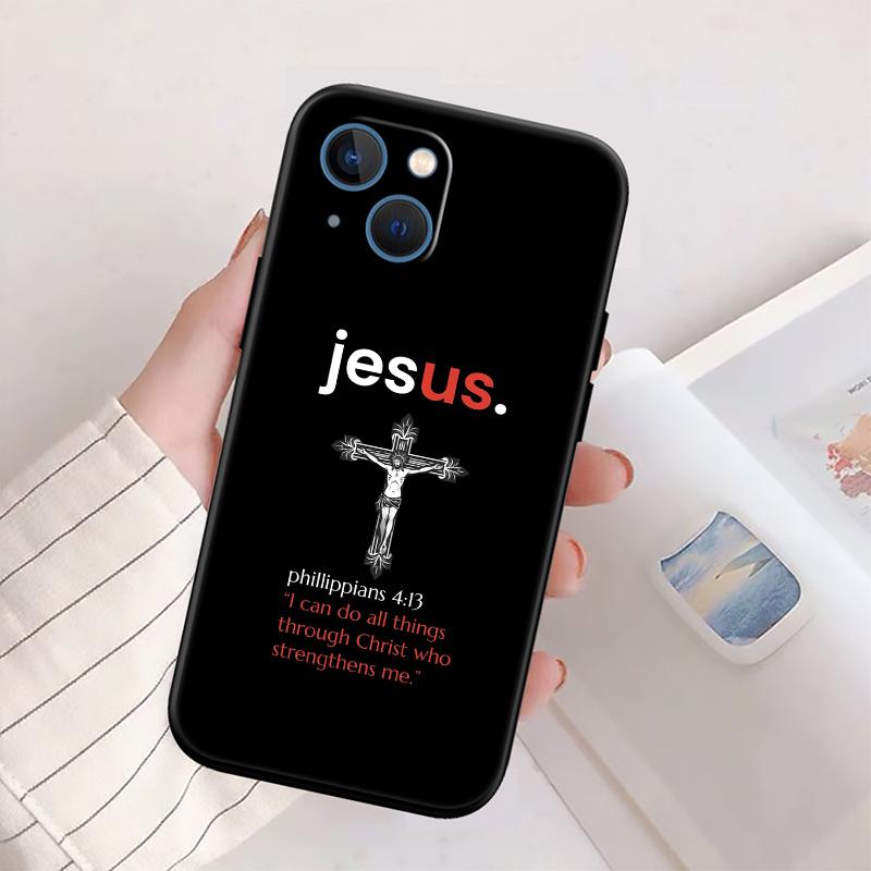 BH30 Jesus Christ Phone Case for Samsung Galaxy S20 S21 S22 Ultra FE + Plus A21S A22 A24 A25 A26 A30 A30S A31