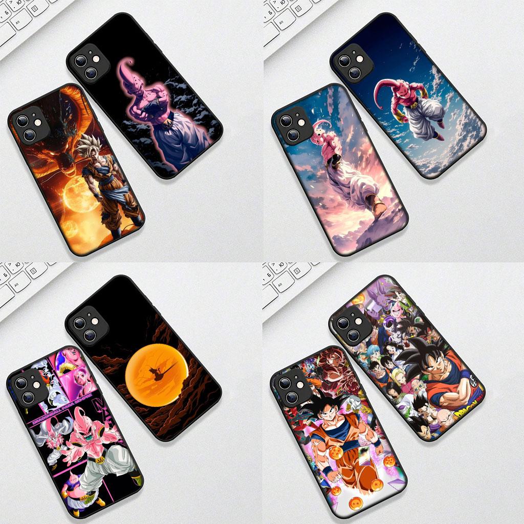Majin Dragons Gokus Balls Buu Super Phone Cover for Apple iPhone 13 12 Mini XS 11 Pro Max 7 8 Plus + XR SE 2022 2020 SE3 Case
