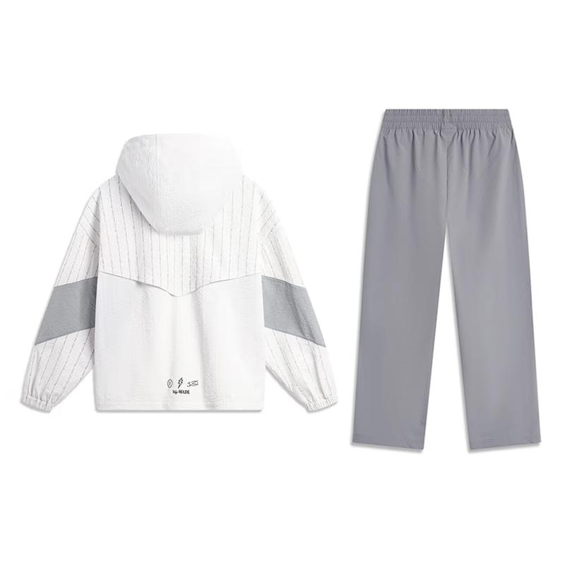 Li-Ning Fashionable Comfortable Versatile Hooded Jacket Casual Sports Suit Unisex Outerwear AFDU399-5-AYKU-3