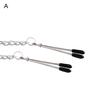 Women Adult Sex Toy Rings Jingle Bell Tassel Breast Nipple Clamps Clips Men Game
