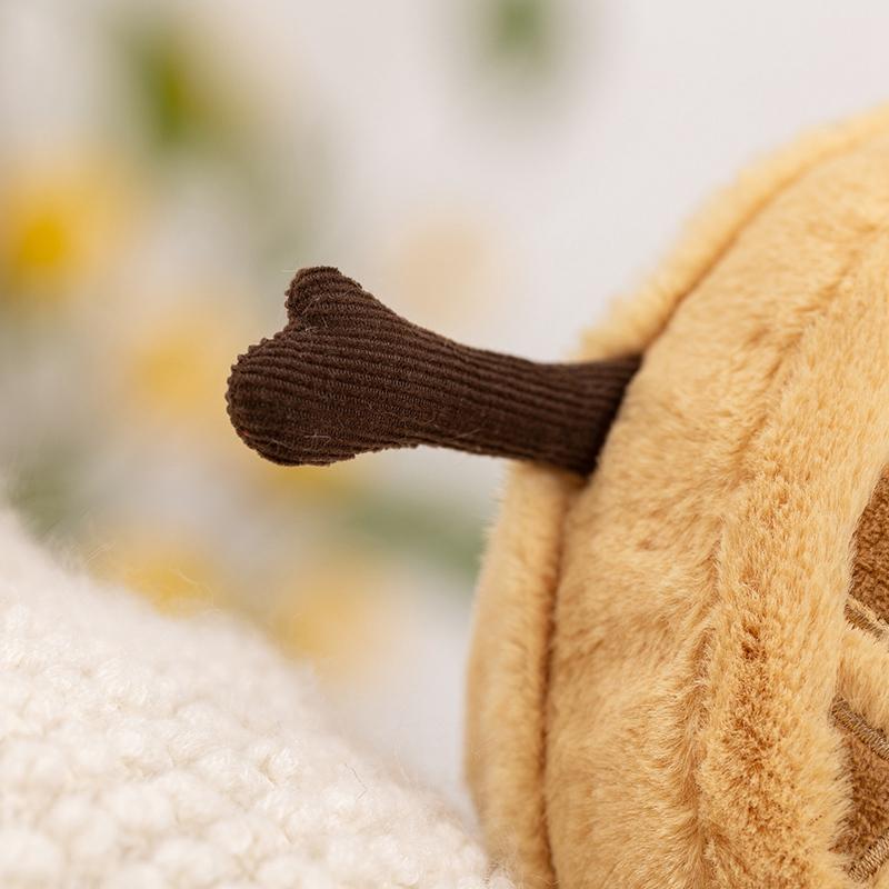 Kawaii Food Plush Toys Waffle/Pancake/Bagel Soft Stuffed Dolls Food Shaped Fluffy Cuddly Gift for Kids Birthday Xmas Home Decor