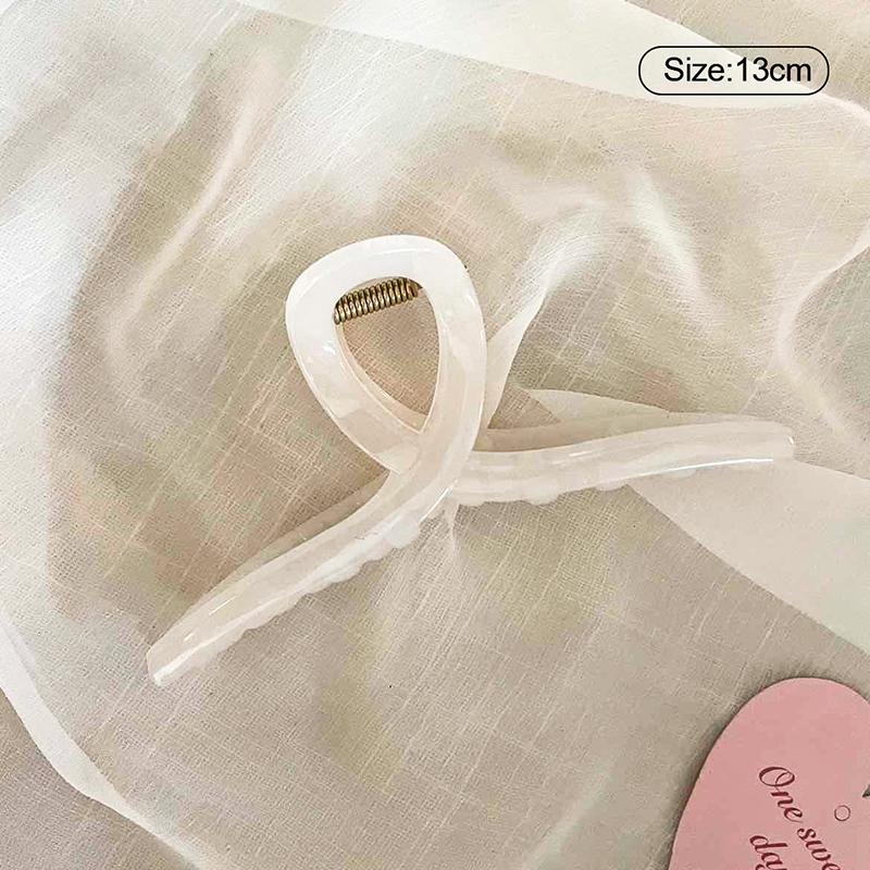 

Желейные белые заколки-крабы для волос для женщин, элегантные акриловые заколки, заколки-крабы, головные уборы, корейские аксессуары для волос для девочек, подарки 01