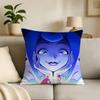 Cartoon KKnights of GGuinevere Cartoon Printing Pillowcase Customized Pillow Cover for Sofa Home Decor