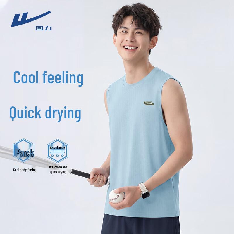 Warrior Men s Cool Touch Sleeveless T-Shirt L