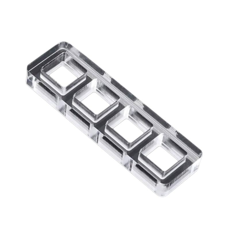 Acrylic Key Switches Tester Base Multiple Compatible Design For Mechanical Keyboards Enthusiasts
