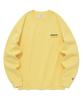 COVERNAT Fleece-Lined Multi-Logo Sweatshirt Yellow