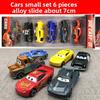 Neue 1612-teilige Pixar Cars Geschenkbox Metall Druckguss Lightning McQueen Auto Modell Spielzeug Onkel Jackson LKW Junge Geburtstagsspielzeug