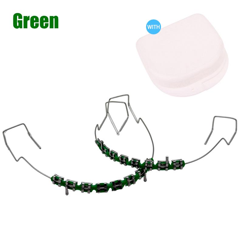 1 Pereche Bracketi Ortodontici cu Cârlig Accesorii Decor Dentar Fire Metalice Elastice Ortodontice Colorate