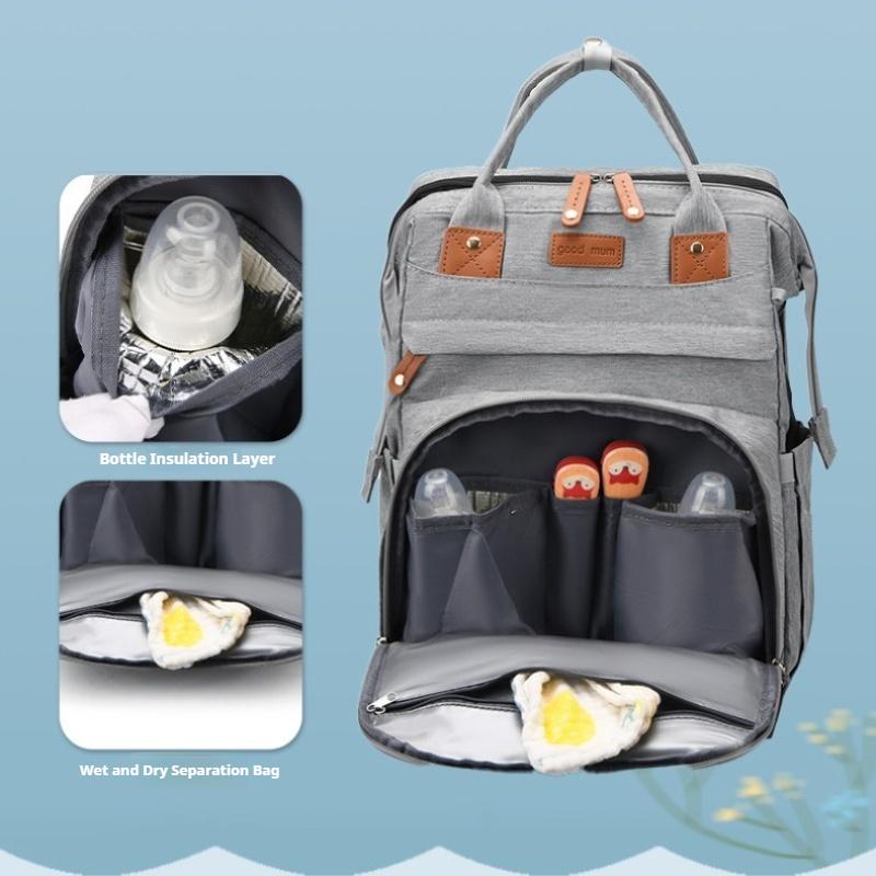 New Mommy Bag Hot Sale Maternal and Infant Bag Large Capacity Backpack Lightweight Going Out Baby Diaper Bag Mom Bag