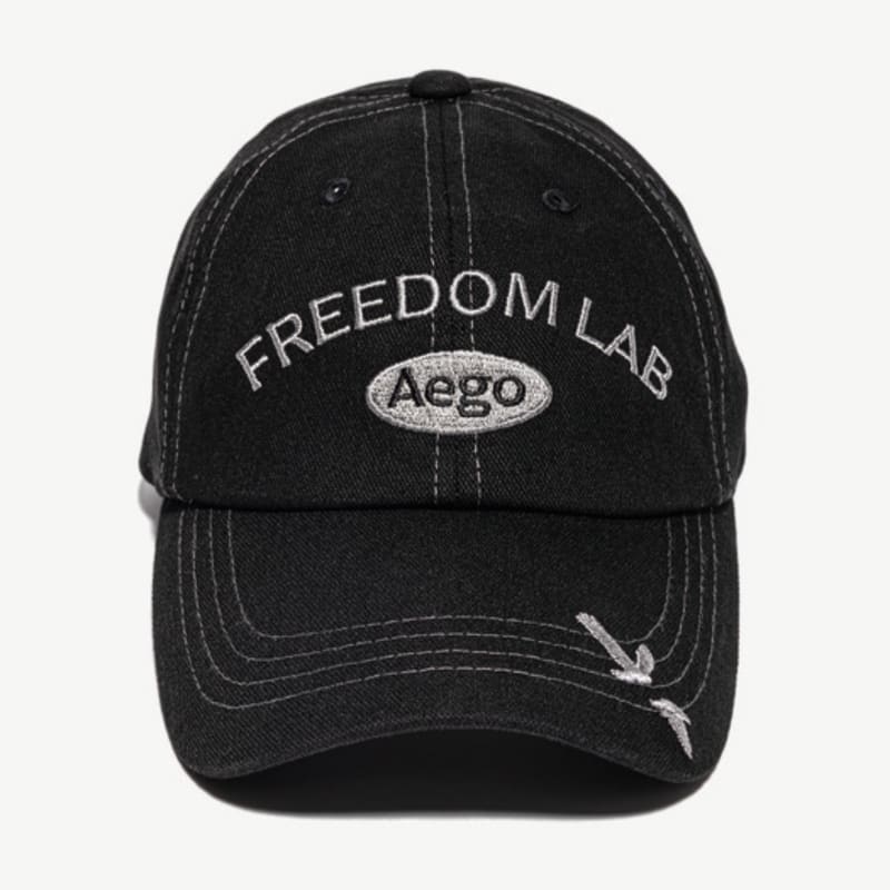 

Кепка с логотипом AEGO Freedom Lab Signature_черная FREE
