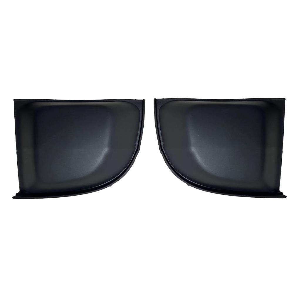 Car Left / Right Front Bumper Trim Cover For Fiat For 500 Models (2007-2015) Black Car Front Bumper Cover Plate