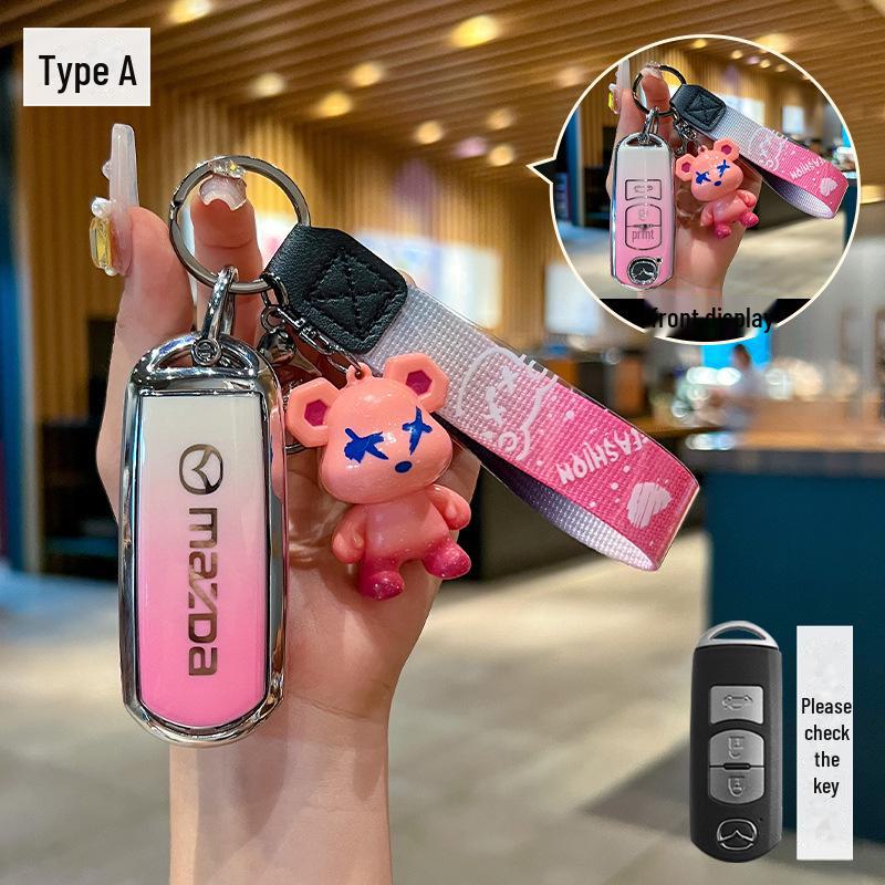 

Чехол для ключа Mazda для Angkesaila 3, Atez 6, Ruiyi 7 и других моделей