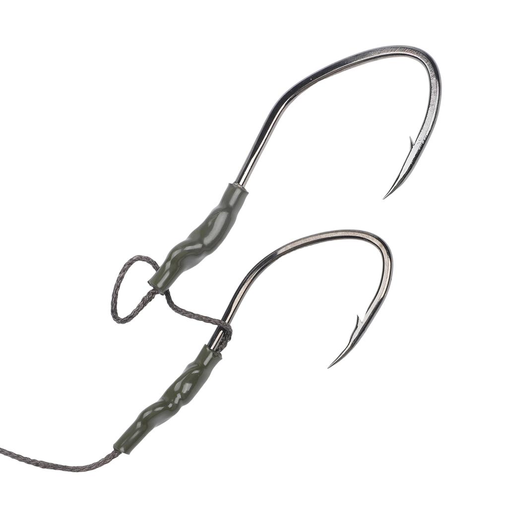 Freshwater For Catfish Rig PE Line + High Carbon Hooks 6# 8# or 8# 10#