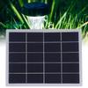 3W 5V Polycrystalline Silicon DIY Solar Panel Laminated Board Battery Plate 170x130mm(3W‑White )