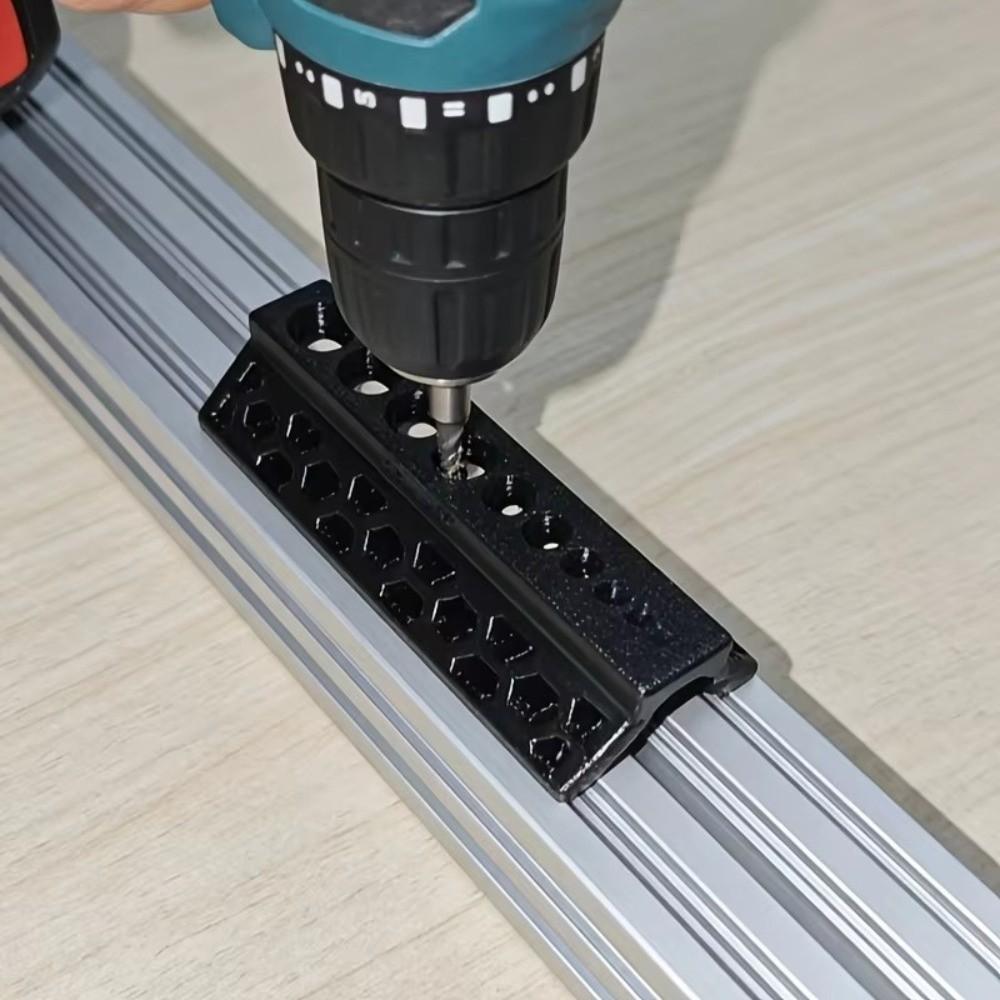Non-Slip Drill Bit Holder Firmly Fixed Auxiliary Drill Bit Safe Drill Jig  PVC Pipe