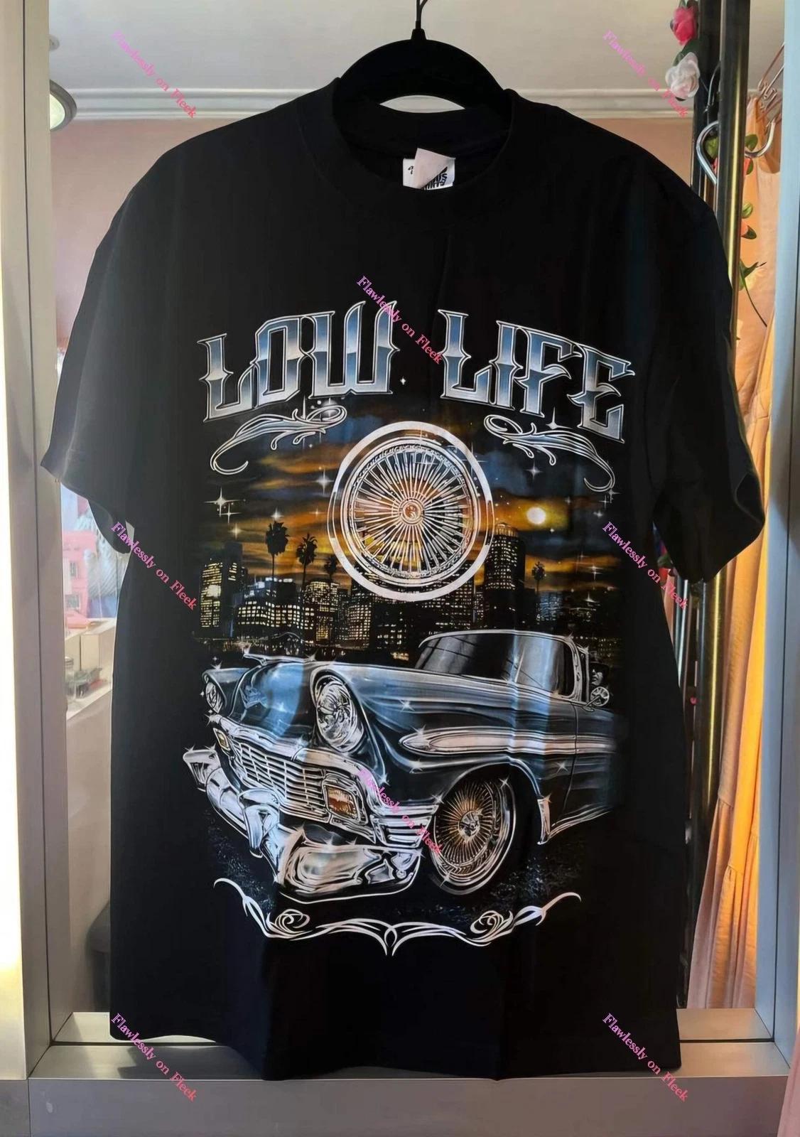 Lowrider Low Life Classic Car T-Shirt XXXL