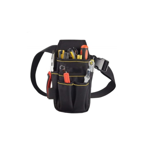 

YFFSFDC Waist Pouch, Tool Bag, Waist Bag for Work, Small Item Storage, Work Bag, Waist Bag with Belt, Multi-Function Pockets