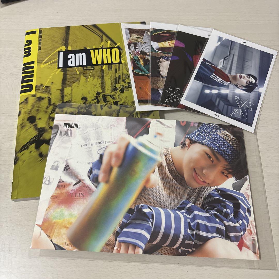 

[USED] stray kids iamwho hyunjin set
