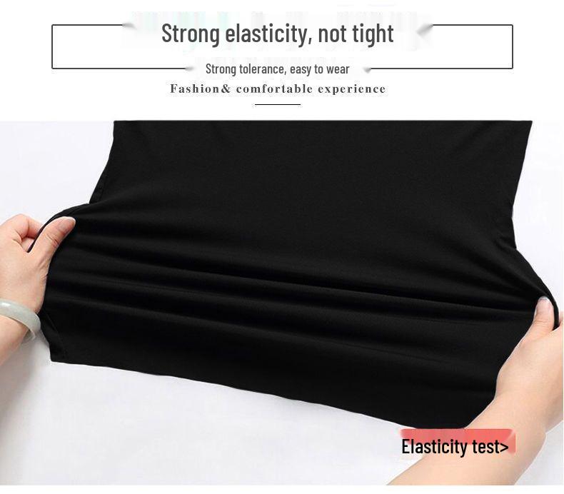 Modal High Neck Turtleneck Base Layer for Women: Elegant Long Sleeve Top for Spring, Autumn, Winter