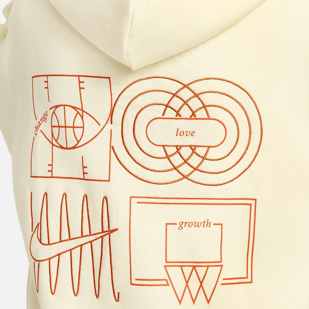 Nike Hoodie Logo Letter Print Pattern Kids hoodies Off-White FD4014-113