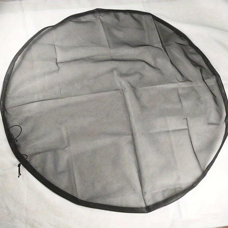 2pcs Rain Bucket Net Cover Bucket Insect Proof Net Cover Water Tank Screen Protection Cover Rain Bucket Filter Protective Net