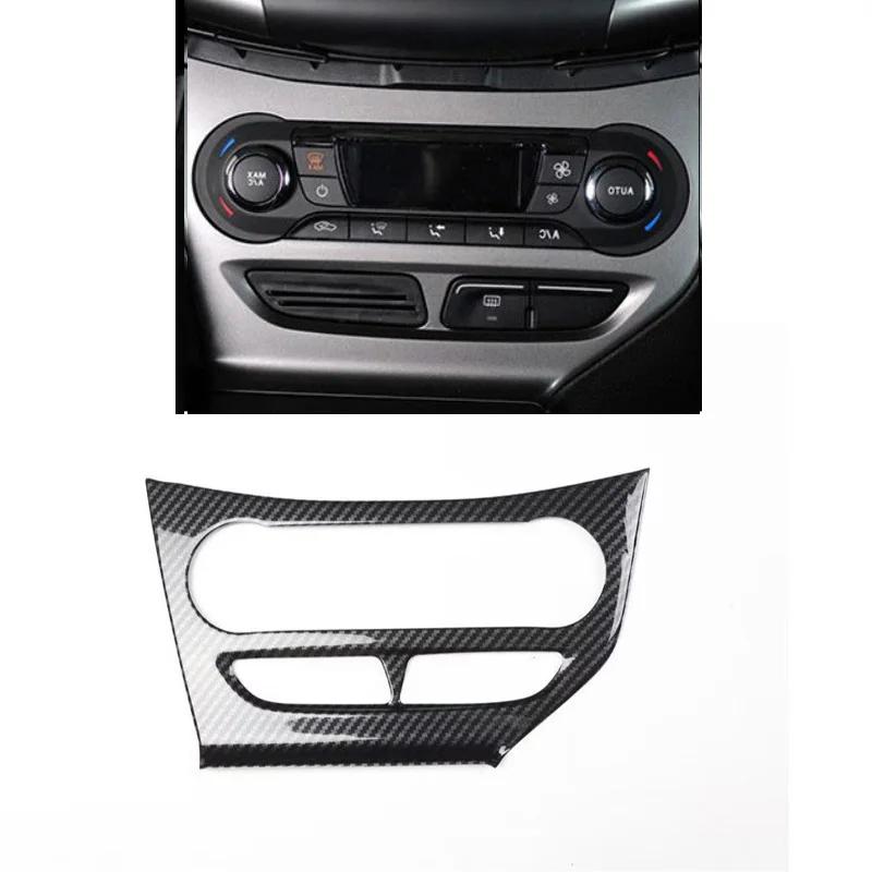RHD For Ford Focus MK3 2012  ABS Carbon Fiber interior Decoration Accessories door amrest window rise gear  A/C control panle