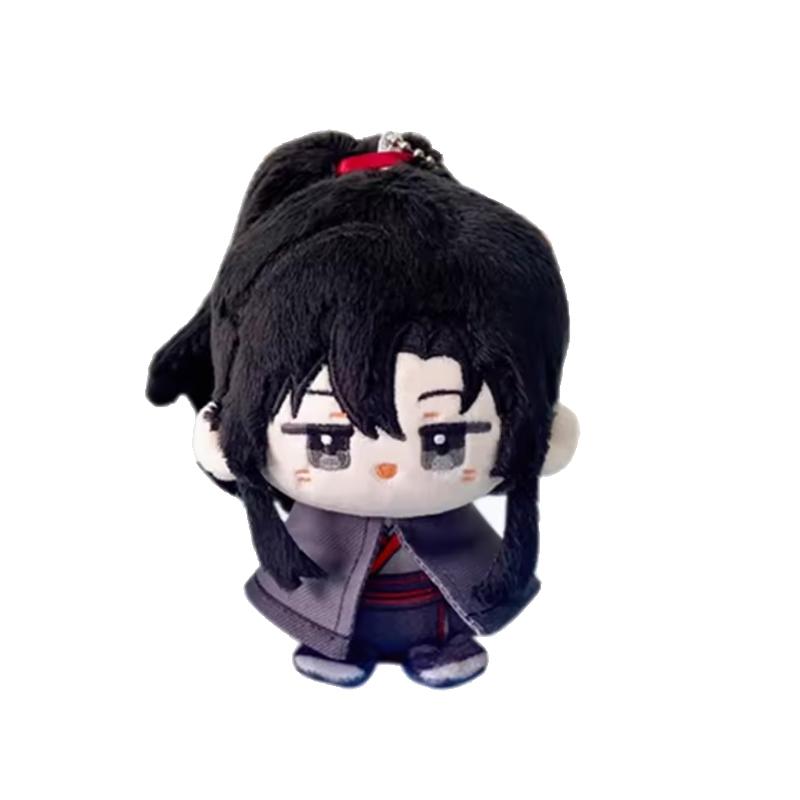 10cm Grandmaster of Demonic Cultivation Plush Mo Dao Zu Shi Wei Wuxian Lan Wangji Stuffed Doll Pendant Keychain Birthday Gift