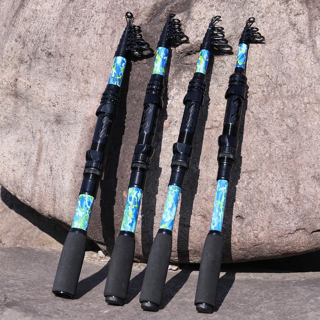 SOUGAYILANG Spinning Fishing Rod 1.8M-2.7M  Portable Carbon  Fishing Rod  6-9Sections Fishing Pole