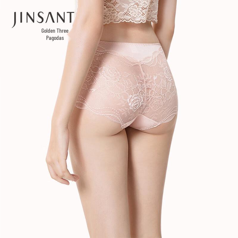 

Jinsanta Women s Silk Mid-Waist Lace Trim Boy Shorts XL