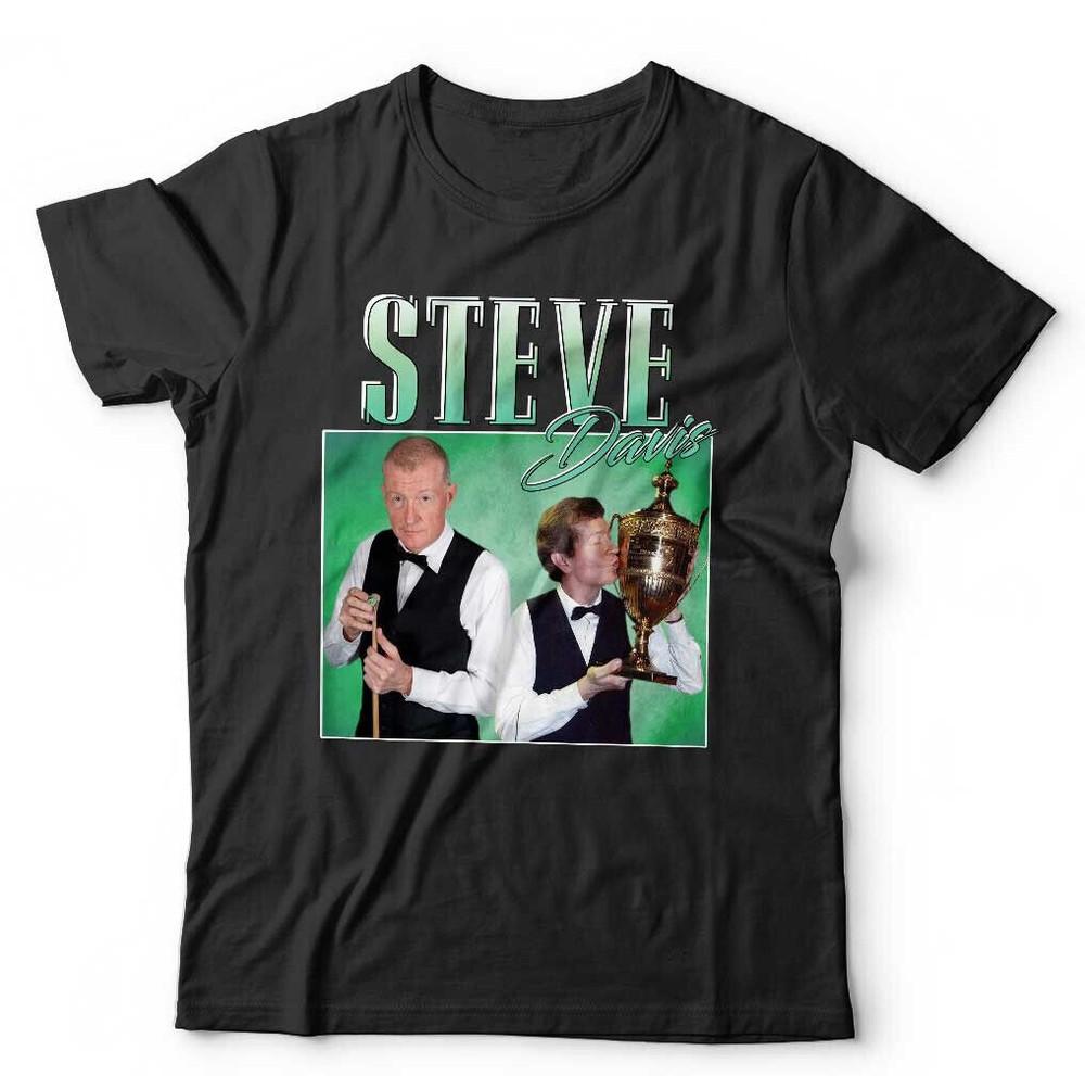 

Steve Davis Tshirt Appreciation Unisex and Kids Snooker Homage Throwback 3XL